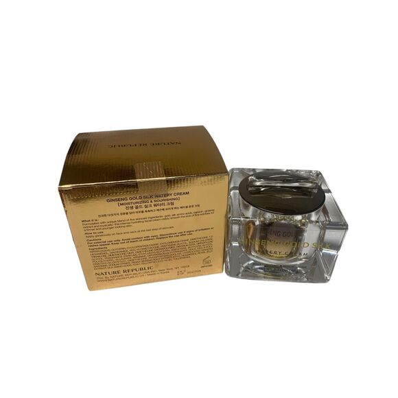 Nature Republic Ginseng Gold Silk Watery Cream 60ml 2.11oz New Open Box - Picture 3 of 5